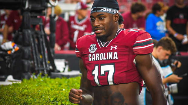WR Xavier Legette (Taken by Fisher Brewer)